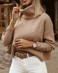 Rollkragenpullover für Damen – Emma