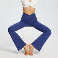 Elastische Damen-Yogahose mit V-Taille & Taschen – Luna