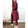 Zweiteiliger Damen-Jumpsuit mit Jacke – Alina