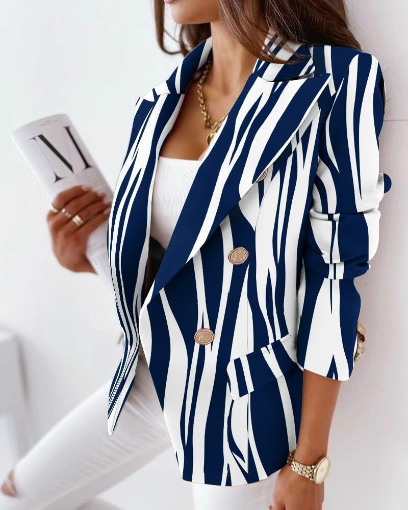 Damen-Blazer mit taillierter Passform für Büro & Alltag – Clara