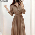 Bequemes Damenkleid mit lockerer Passform – Nora