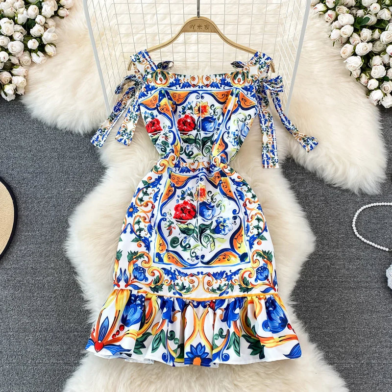 Sommerkleid Elegant Luftig Inselstil für Damen – Solena