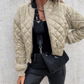 Elegante Übergangsjacke mit Satin-Finish – Alina