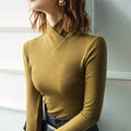 Stylish Women's Turtleneck Sweater - Livia