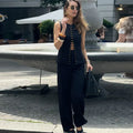 Business Set Damen Bluse Hose Elegant Büro Look – Venlora
