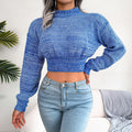 Langärmliges Crop Top für Damen – Mia