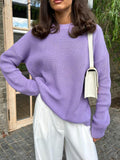 Warmer Damenpullover mit weichem Material – Emilia