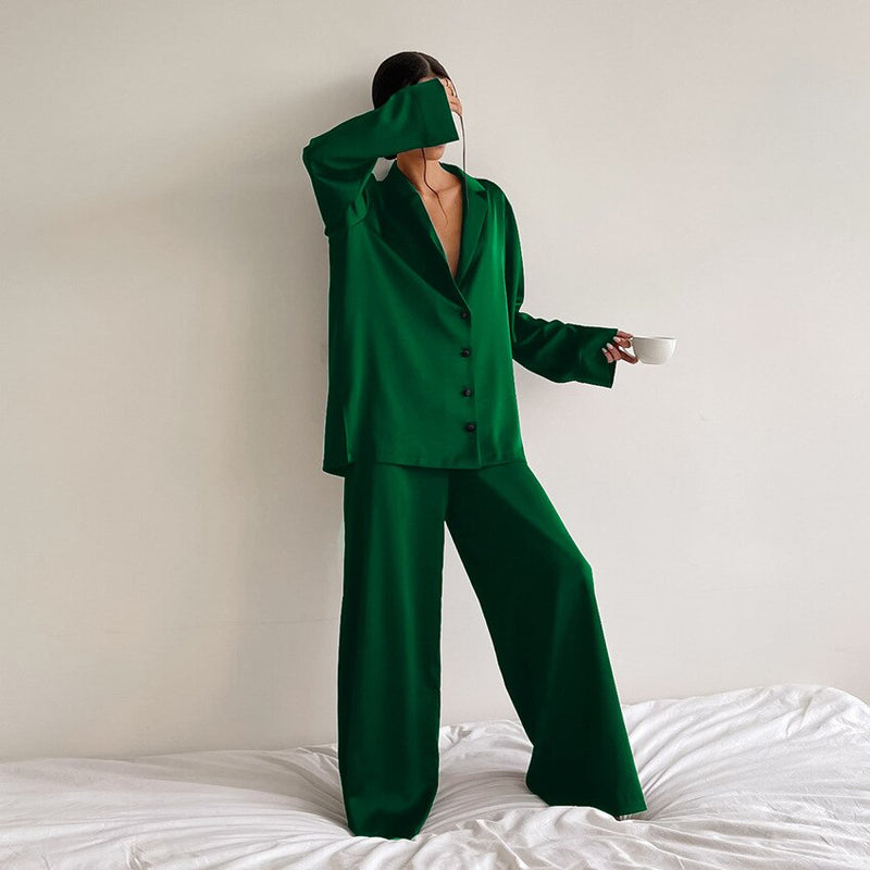 Pyjama-Set Damen Bequem und Stilvoll – Mila