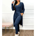 Zweiteiliger Damen-Jumpsuit mit Jacke – Alina