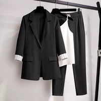 Eleganter Plus-Size Tweed-Anzug für Damen – Isabella