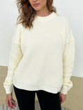 Warmer Damenpullover mit weichem Material – Emilia