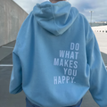 Kuscheliger Hoodie mit motivierendem Spruch für Damen – Viola