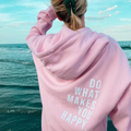 Kuscheliger Hoodie mit motivierendem Spruch für Damen – Viola