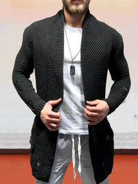 Bequeme Strickjacke mit klassischem Design und Komfort – Jens