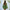 Chiffon Minikleid in Grün mit Drapierung – Mirella