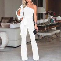 Eleganter Party-Jumpsuit mit offenen Ärmeln – Julia