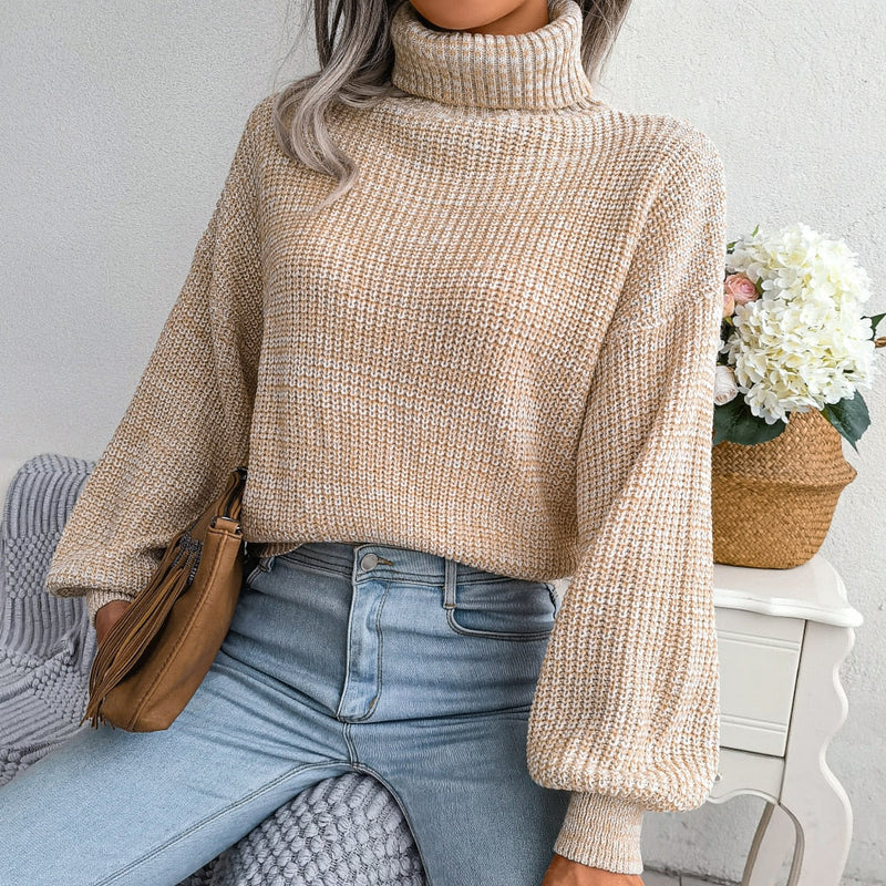 Kuscheliger Rollkragenpullover für Damen – Emilia
