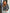 Gestreifte Damen Strickweste mit Rundhalsausschnitt – Miralyn