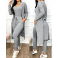 Zweiteiliger Damen-Jumpsuit mit Jacke – Alina