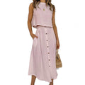 Ärmelloses Damenkleid für den Sommer – Elena