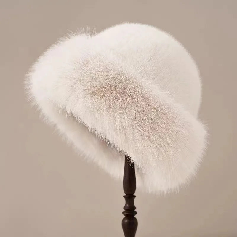Elegante Kunstfell-Wintermütze für Damen – Julitta