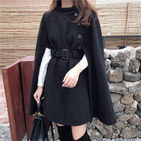 Damenjacke mit elegantem Umhang – Isabella