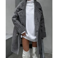 Teddy Mantel für Damen mit Fleece Komfort – Ophelia