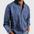 Casual Hemd Herren Atmungsaktiv Bequem Alltag – Renoro