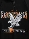 Unisex Sweatshirt mit Reißverschlusskragen – Brooklyn