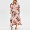 Luftiges Boho-Chiffonkleid in Übergröße für den Sommer – Lena