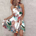 Boho Halterkleid mit Print für Damen – Amira