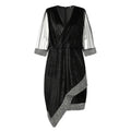 Elegantes Übergrößen-Partykleid mit Glitzer-Details – Aurelia