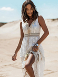 Sommer Maxikleid Damen mit elegantem Design – Alissara