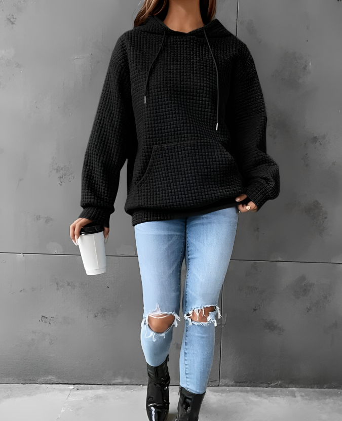 Damen Kapuzenpullover weich lässig für Alltag – Sofia