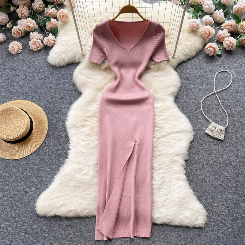 Langes Damenkleid – Elegant & Zeitlos – Amelie