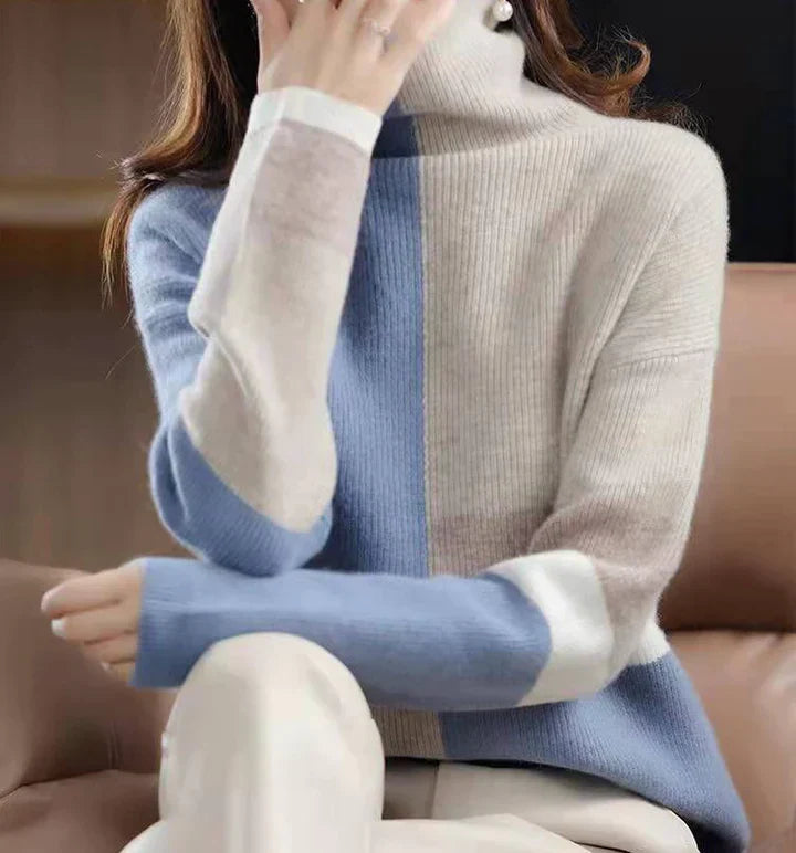Eleganter Winterpullover aus nachhaltigen Materialien – Annika