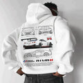 Sportlicher Oversized Hoodie mit Racing-Design – Noah