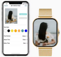 Smartwatch Damen Elegant Fitness-Tracker Touchscreen Kompatibel - Mia