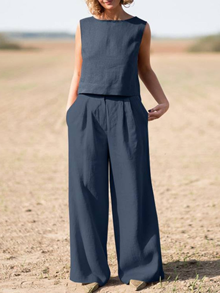 Eleganter 2-teiliger Damenanzug mit Jacke & Hose – Sofia