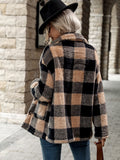 Stilvolle Flanelljacke mit Knöpfen für Damen – Laura