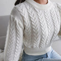Damen-Strickpullover mit zeitlosem Design – Sophia