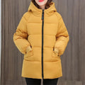 Übergroßer wattierter Winterparka mit Kapuze für Damen – Sophie