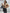 Warmer Damen Wintermantel im Leder-Look – Selina