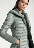 Warme Outdoorjacke mit Kapuze und Teddyfutter – Eliza