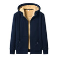 Warme Lamm-Kapuzenjacke für Winter – Elias