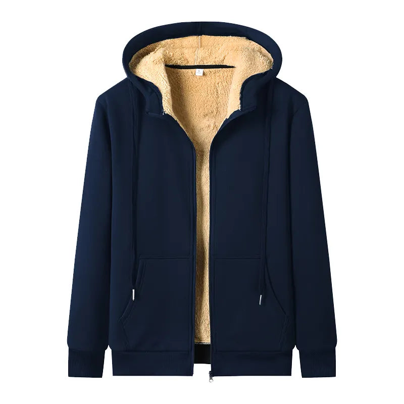 Warme Oversize Winterjacke mit Kapuze – Lior