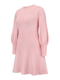 Modernes Damenkleid mit Ballonärmeln – Amalia