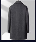 Eleganter Herrenmantel mit warmem Futter und modernem Schnitt – Ravion