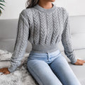 Damen-Strickpullover mit zeitlosem Design – Sophia
