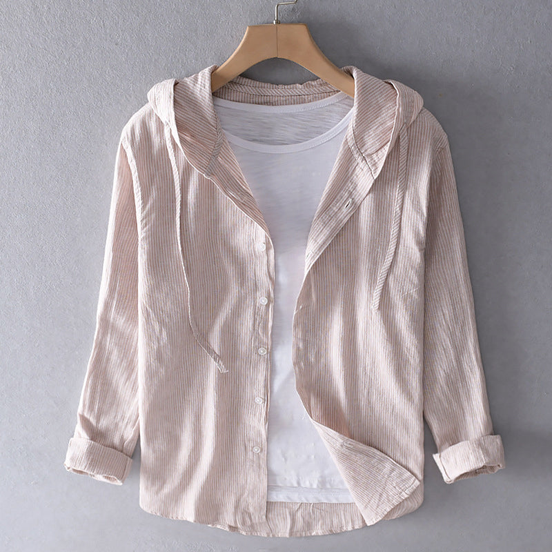 Leinen Damen Bluse Sommer Leicht Klassisch Atmungsaktiv – Selariva